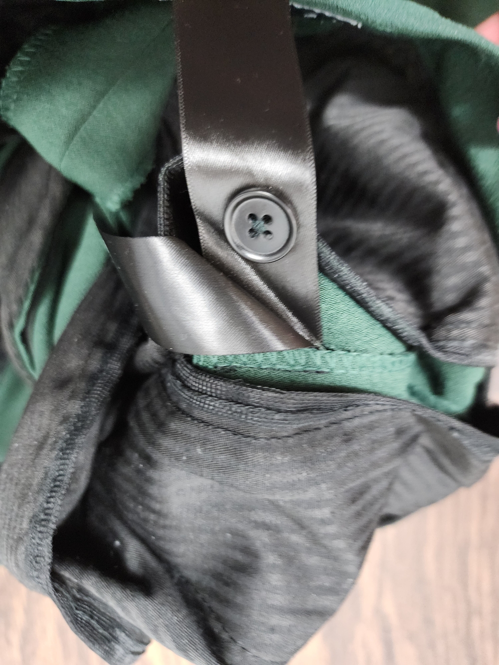Asos Design Men's Skinny Flare Suit Pants Tailored Forest Green 28x30 - Picture 10 of 14